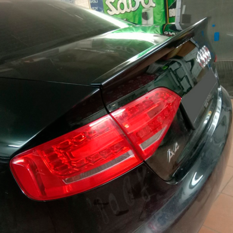 Лип спойлер на кромку багажника для AUDI А4 (2007-2011) купить недорого с доставкой в Шадринск