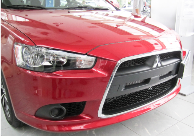 Воздуховоды радиатора в передний бампер (Цельные) для Mitsubishi Lancer X (2010-2016) купить недорого с доставкой в Шадринск