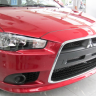 Воздуховоды радиатора в передний бампер (Цельные) для Mitsubishi Lancer X (2010-2016) купить недорого с доставкой в Шадринск