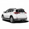 Защита заднего бампера «Уголки» (d51) для Toyota RAV4 рестайлинг, (2015-н.в.)(Окрашенное) купить недорого с доставкой в Шадринск