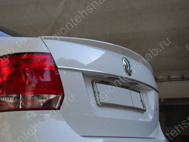 Лип-Спойлер для Volkswagen Polo Sedan (2010-2020) купить недорого с доставкой в Шадринск