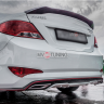 Лип-Спойлер "Zeus" для Hyundai Solaris (2010-2016) купить недорого с доставкой в Шадринск
