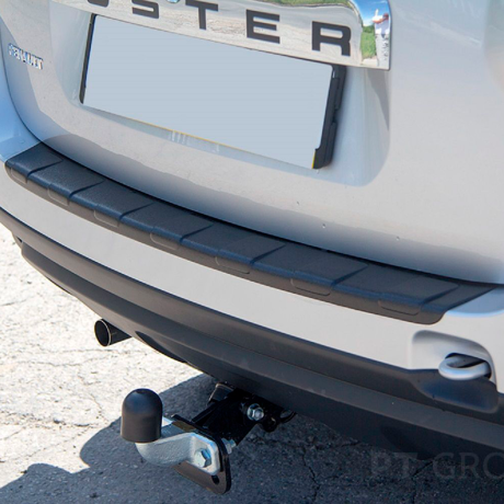Накладка на задний бампер (ABS) RENAULT Duster (2012-2020) купить недорого с доставкой в Шадринск