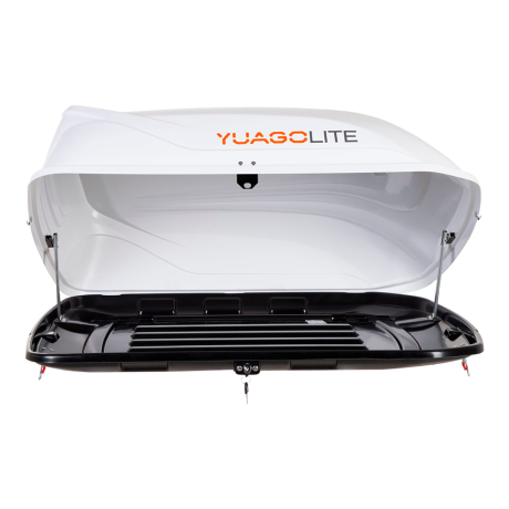 Автобокс YUAGO Lite (тиснение), белый, 250л купить недорого с доставкой в Шадринск
